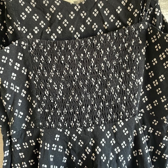 Old Navy Black and White Dress Size Small Petite - Picture 7 of 12